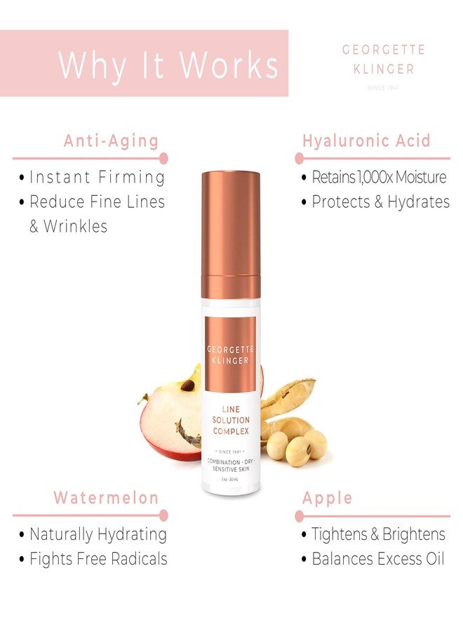 GEORGETTE KLINGER Line Solution Complex by Georgette Klinger Skin Care – Firming Anti-Aging Serum - Image 3
